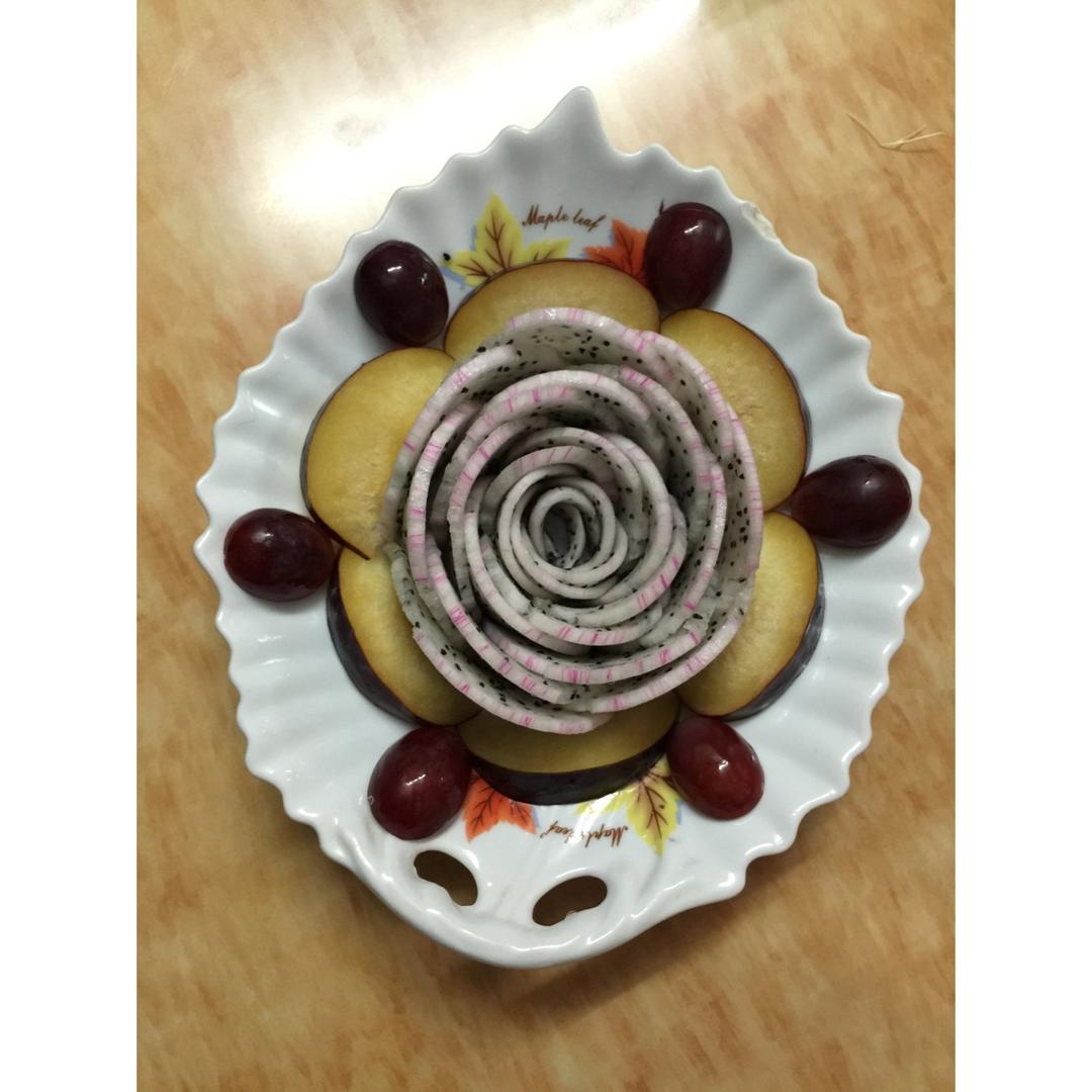 火龙果玫瑰花