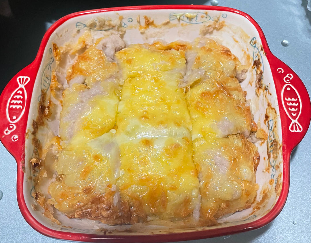 芝士焗荔浦芋头