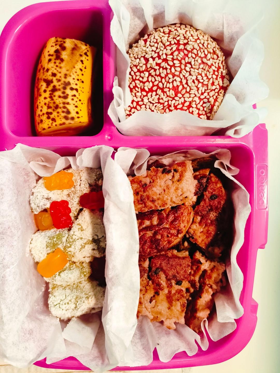 北美小学生的混搭便当