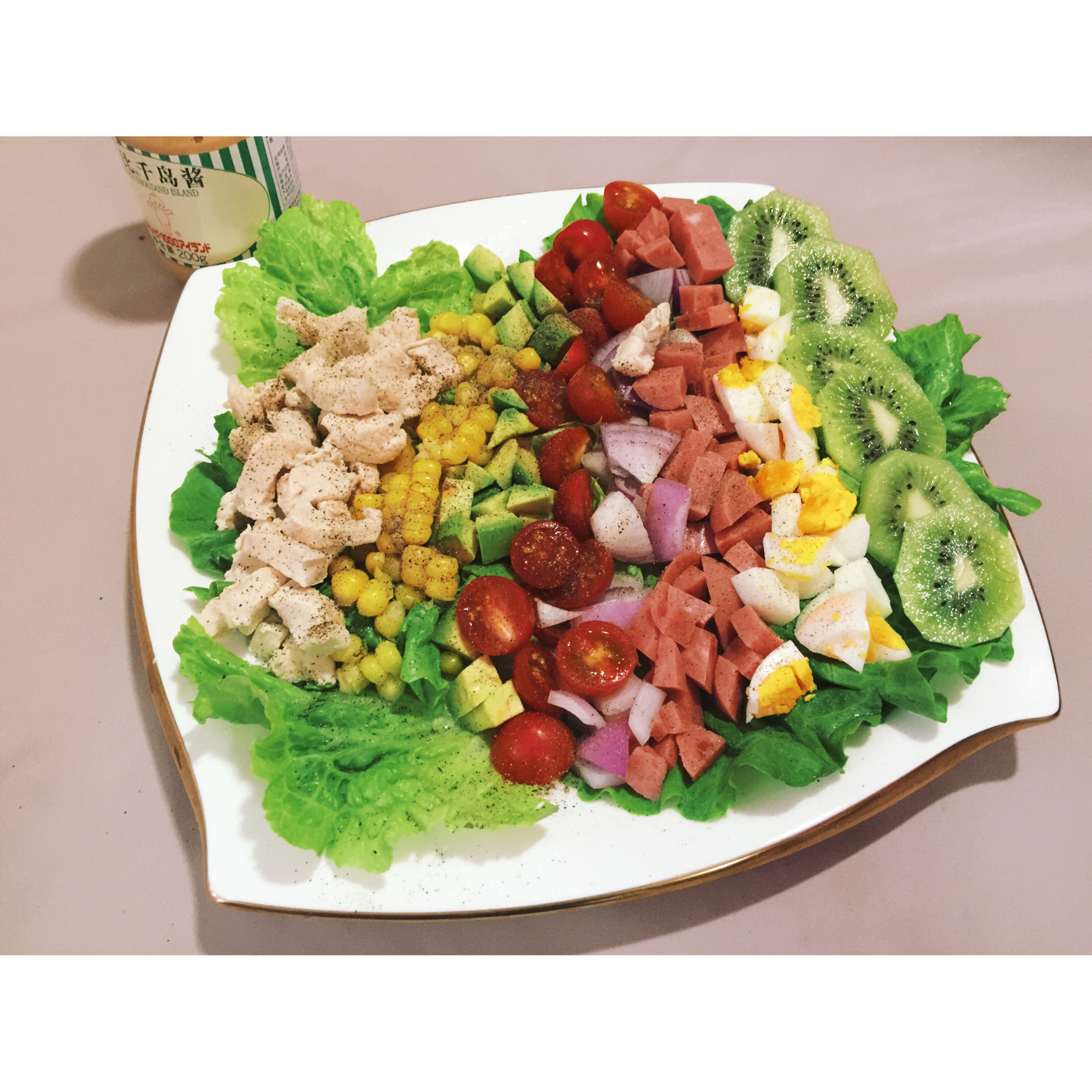 营养齐全的【Cobb Salad】