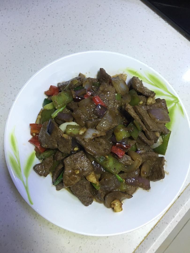 嫩炒猪肝