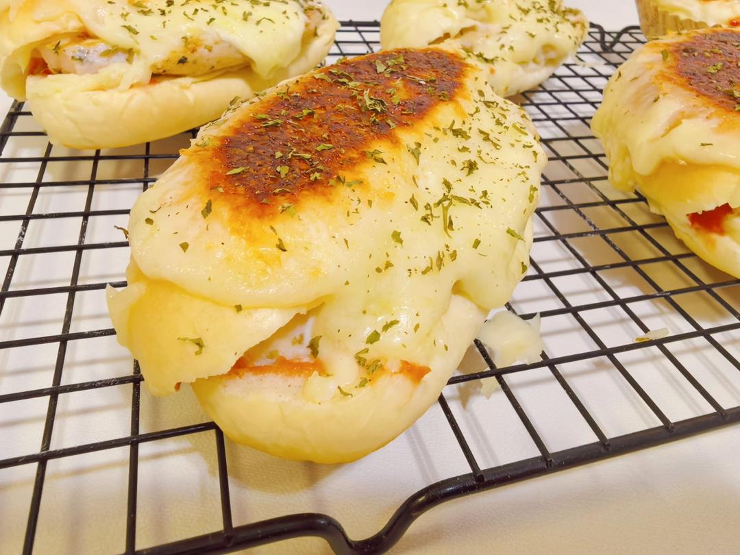 网红芝士瀑布鸡排包/超好吃/锁死这个配方