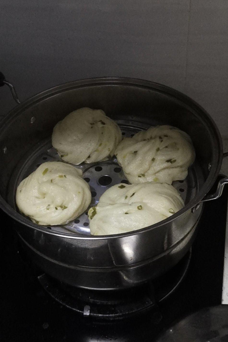 香葱银丝花卷【附扭花卷视频】