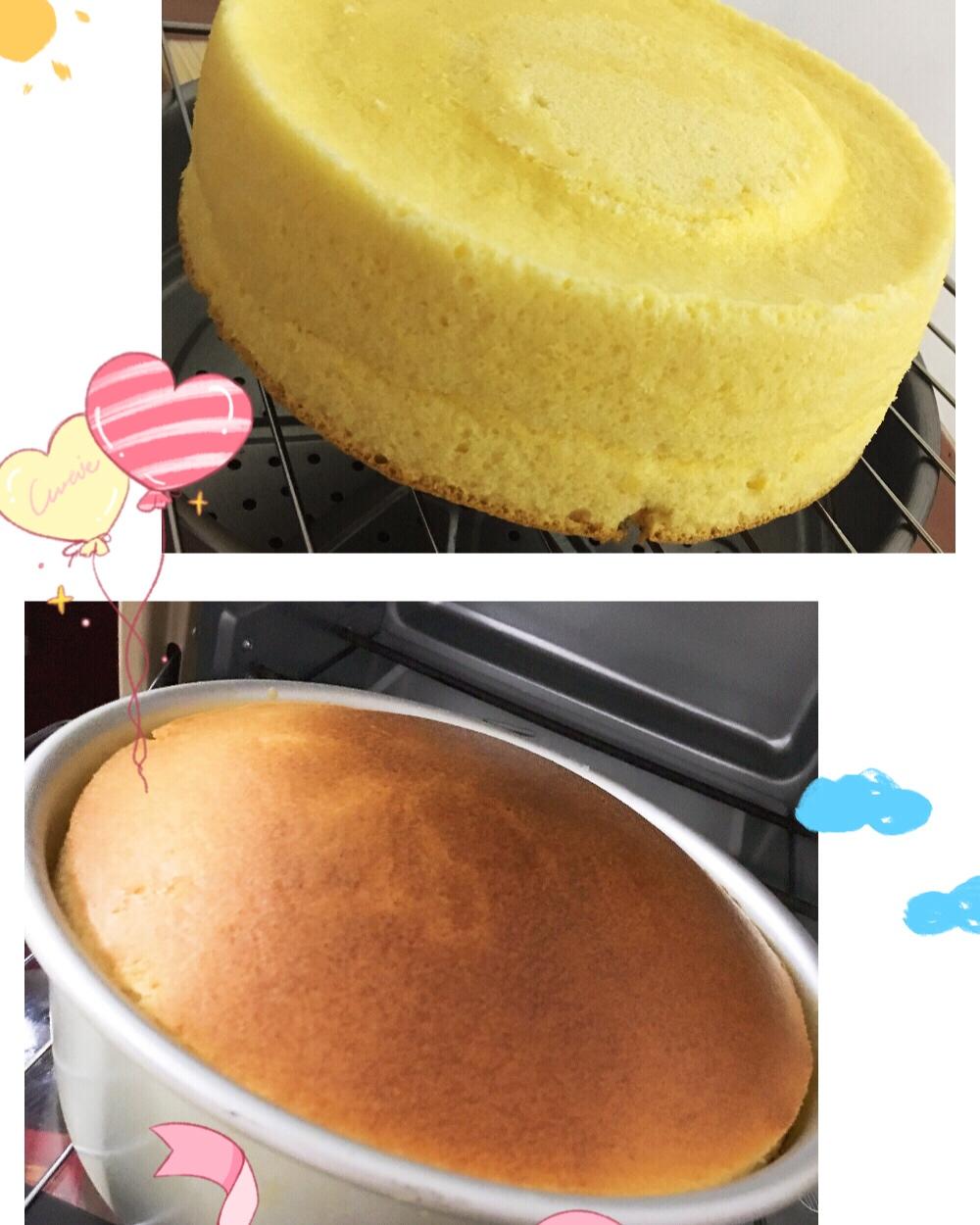 8寸原味戚风