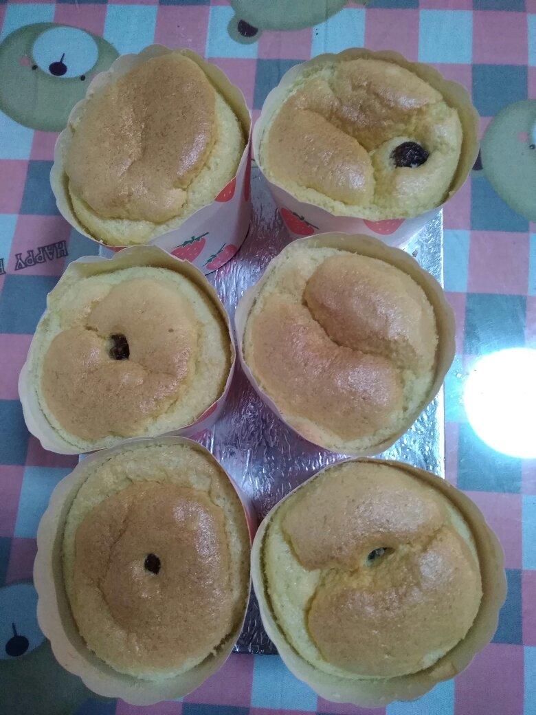 纸杯蛋糕 8寸戚风蛋糕的量