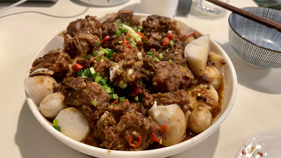 家常菜㊙️‼️豉汁排骨蒸芋头