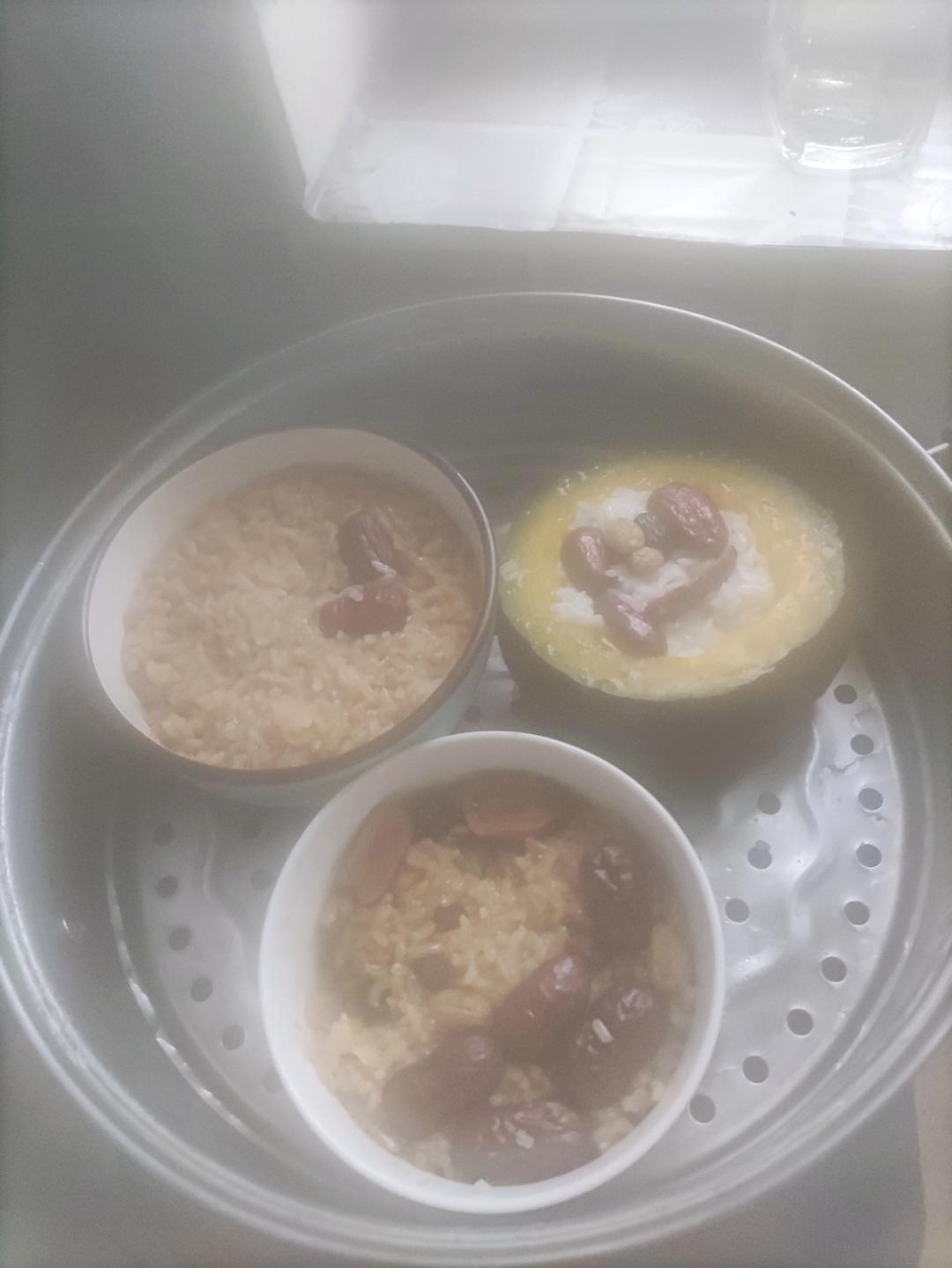 甜甜的红糖糯米饭