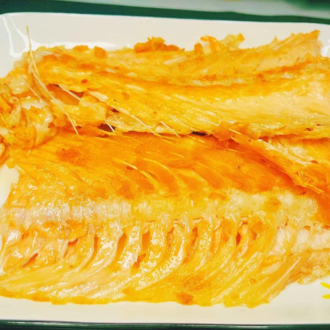 三文鱼骨（煎或者烤箱）