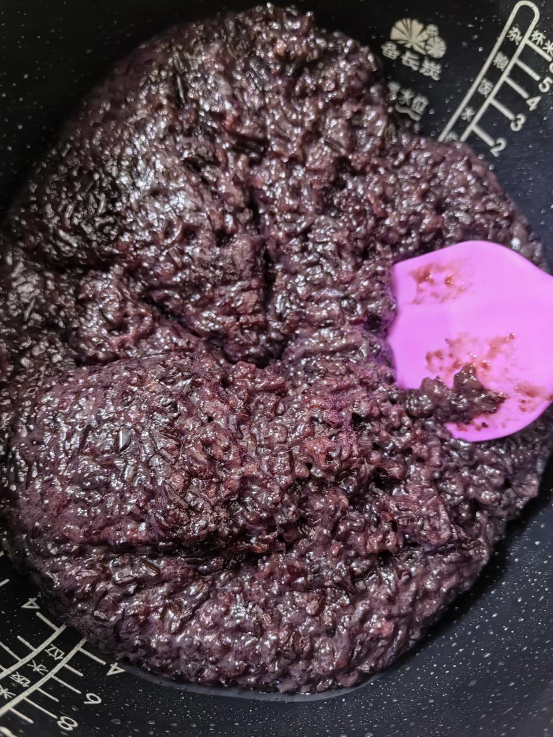 自制万能椰香紫米馅～超好吃😋的紫米面包馅