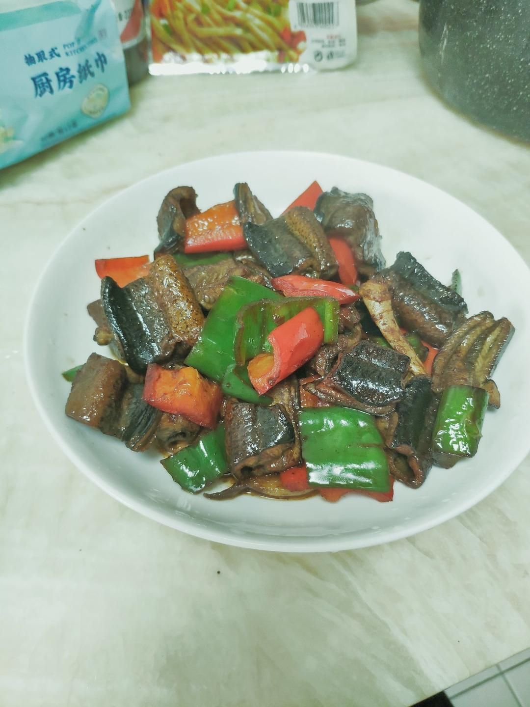 炒黄鳝片