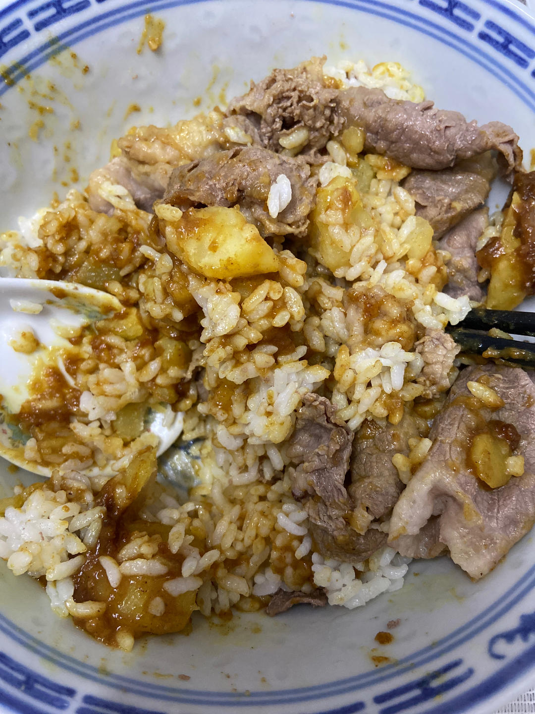 咖喱土豆肥牛