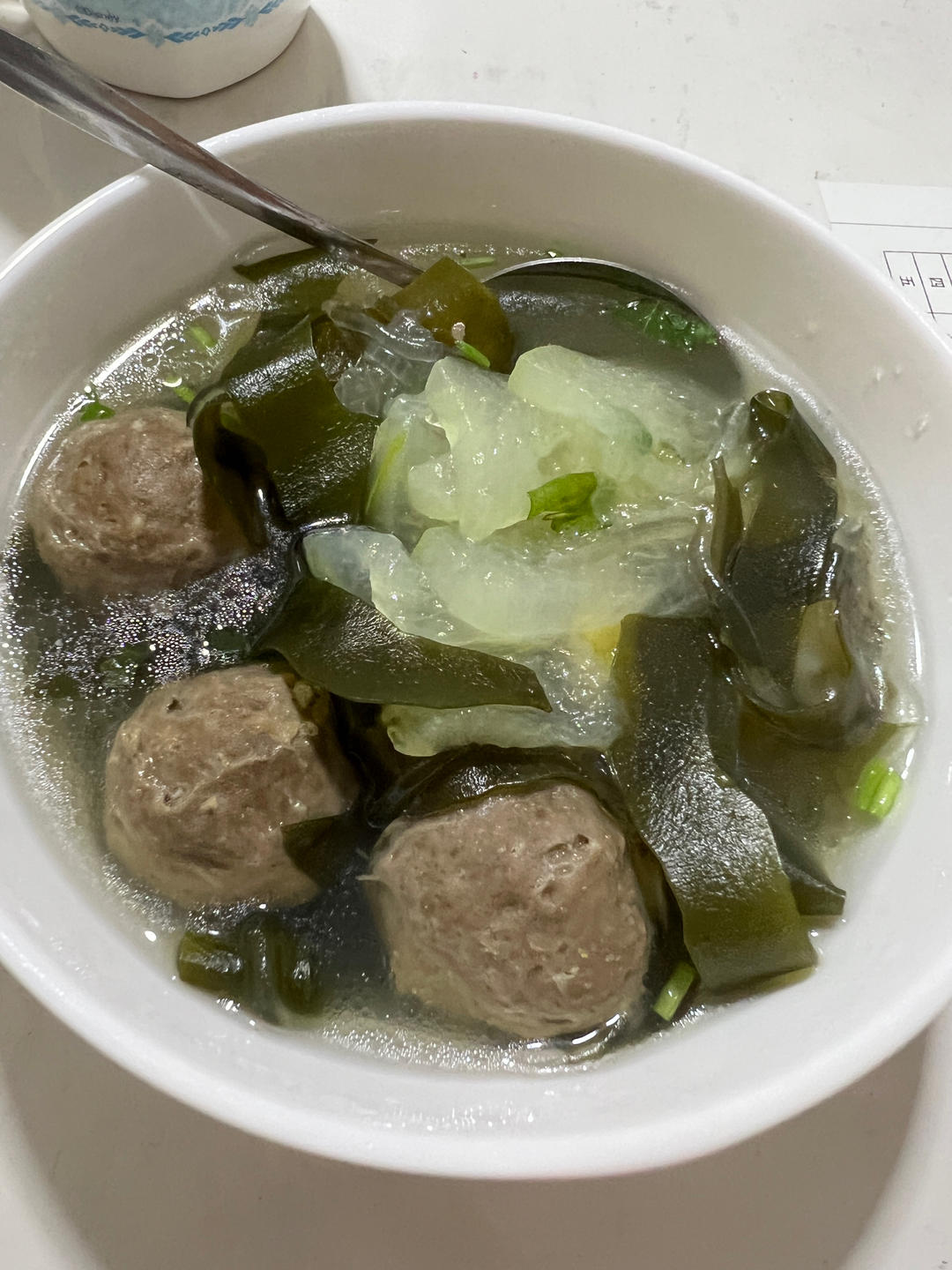 潮汕牛肉丸冬瓜汤