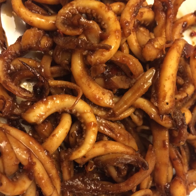 铁板鱿鱼家常版