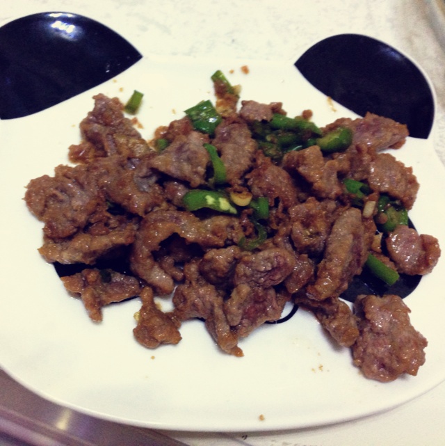 青椒炒牛肉