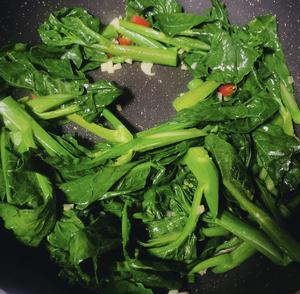 清粥小菜—-南洋风芥蓝苗的做法 步骤3