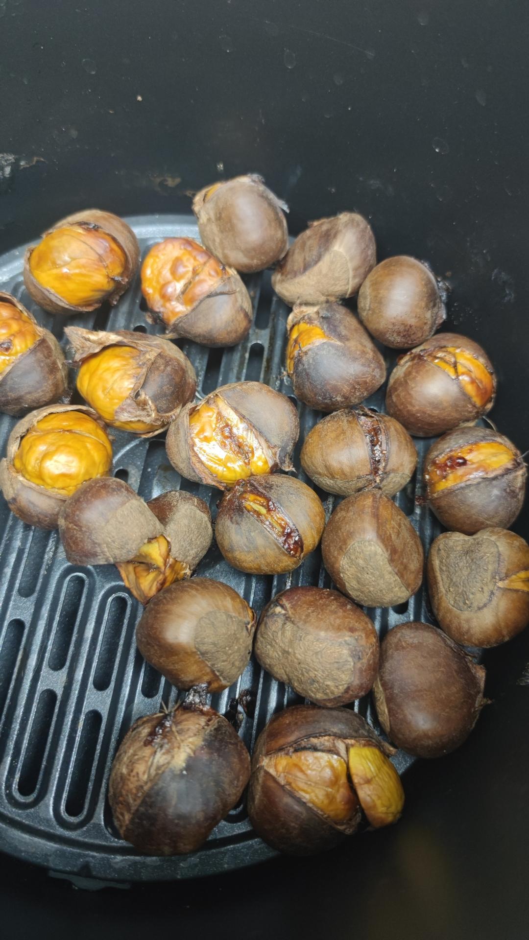 空气炸锅烤板栗