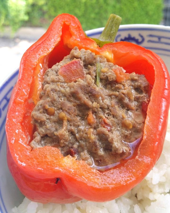 超简单快手的漂亮宴客菜🌈鲜汤番茄牛肉酿彩盅