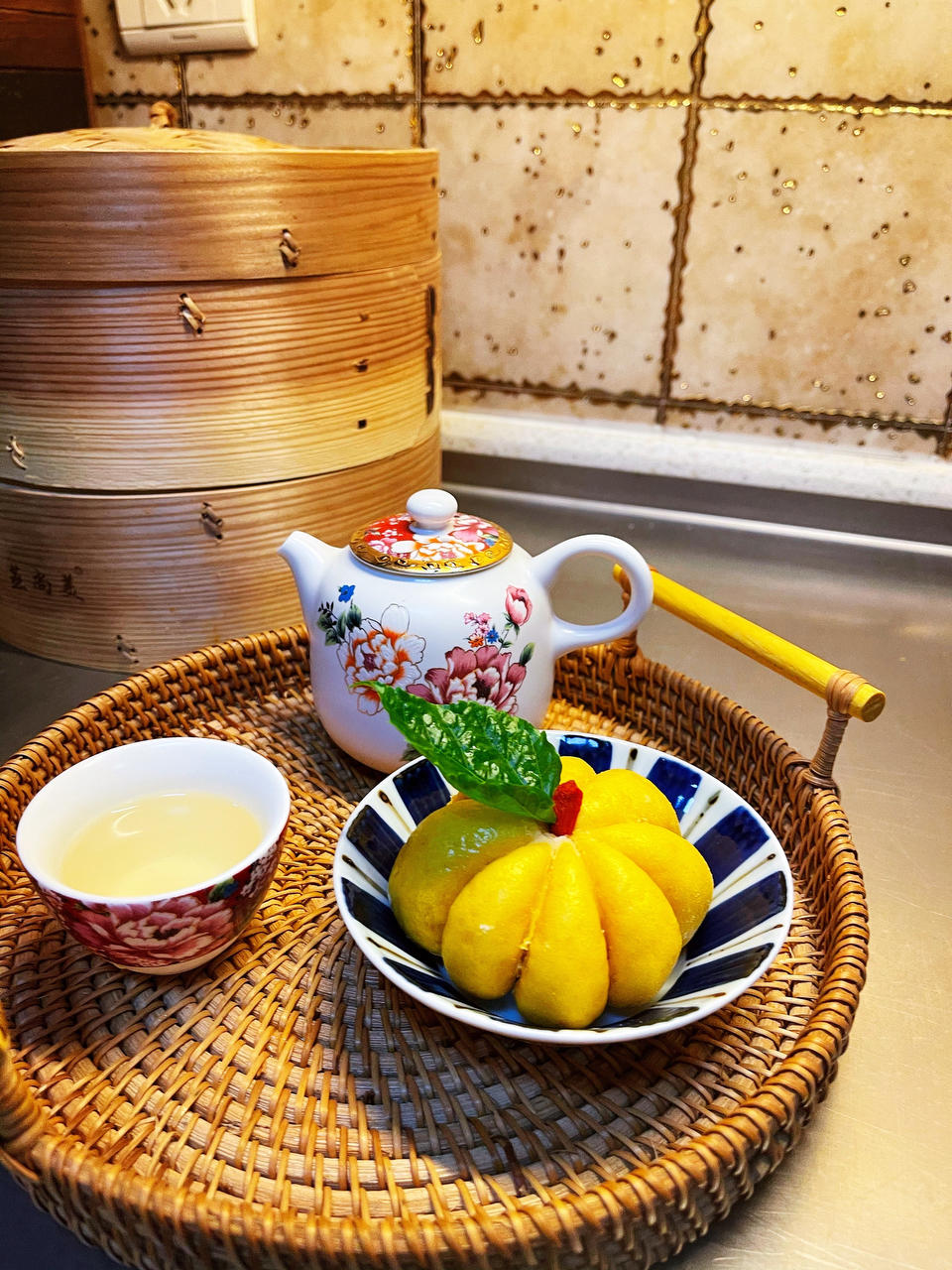 💯一根棉线就能搞定的♨️南瓜馒头｜详细制作手法视频教程