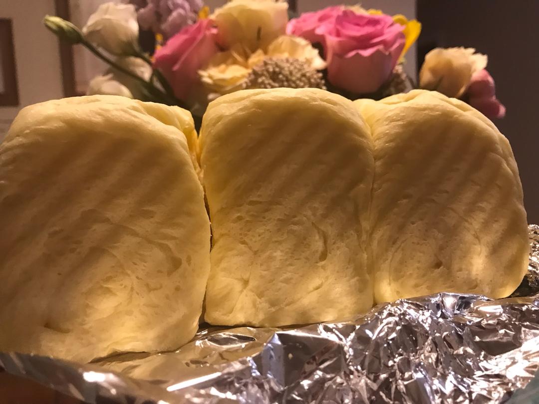 夺命软吐司(๑´ڡ`๑)超软拉丝极速方便的一次发酵吐司