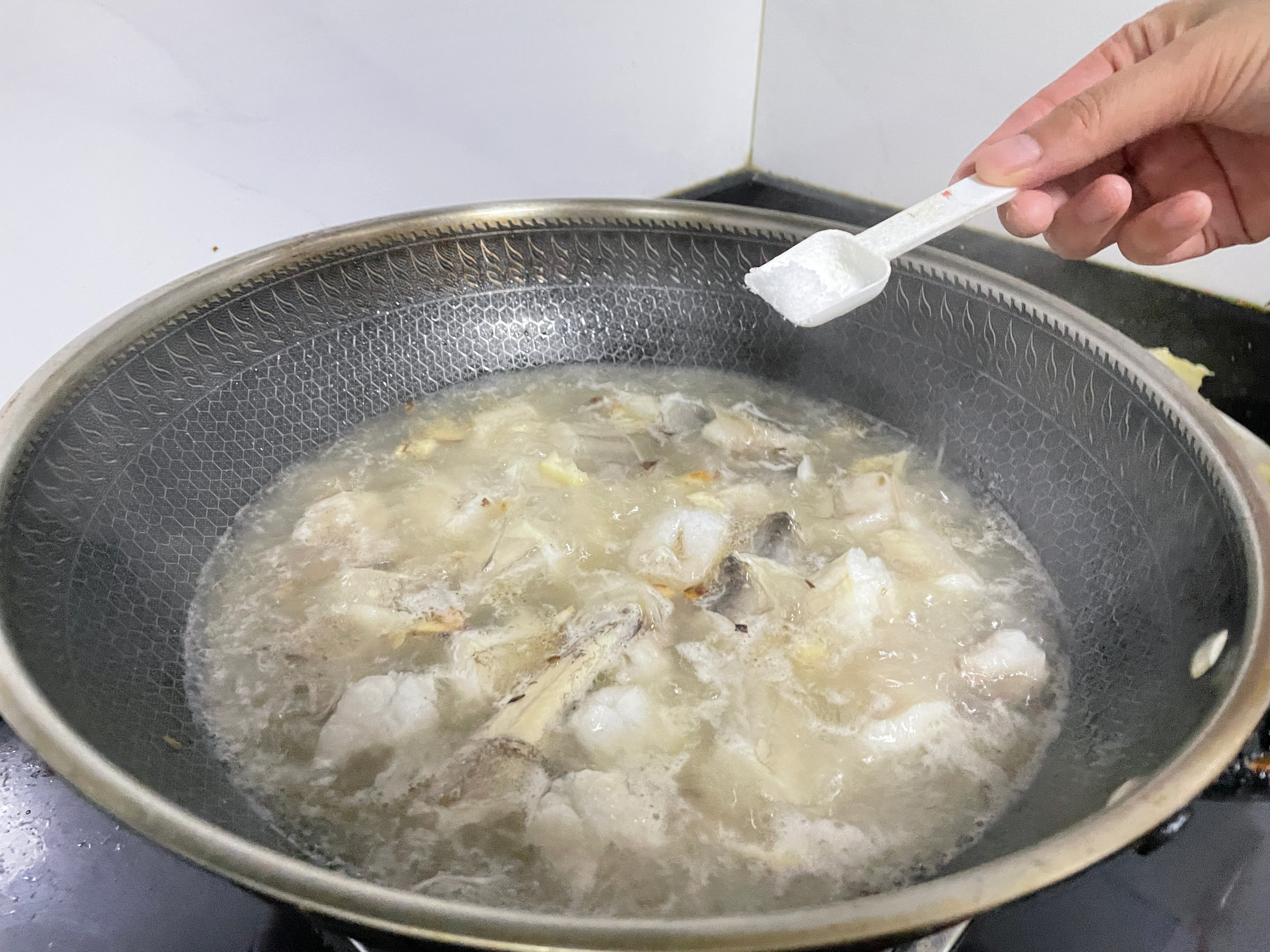 水电鱼/豆腐鱼汤羹做法的做法 步骤5