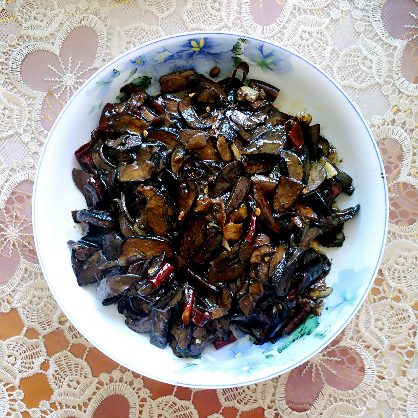 炒野生菌（牛肝菌）