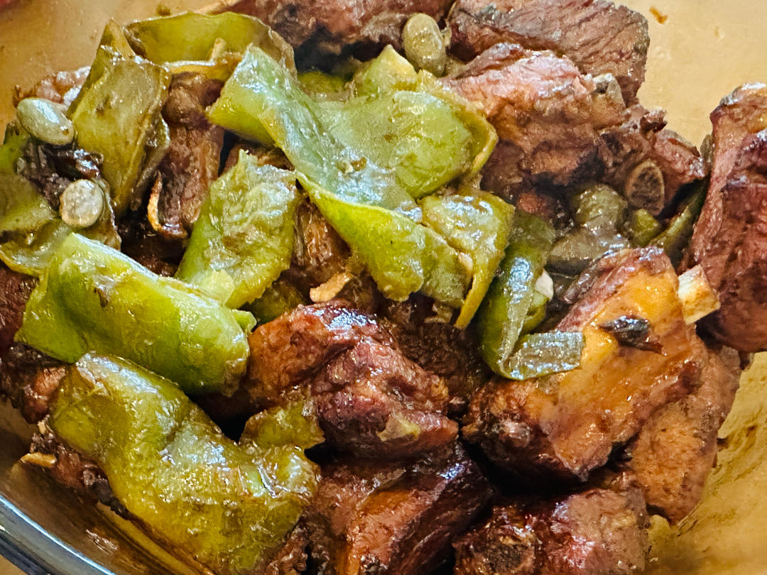排骨炖豆角，奶奶做了几十年的配方，巨巨巨好吃😋