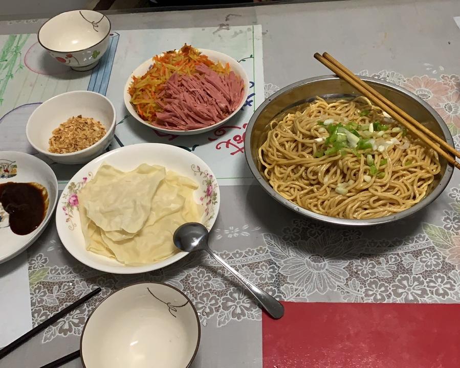 葱油拌面
