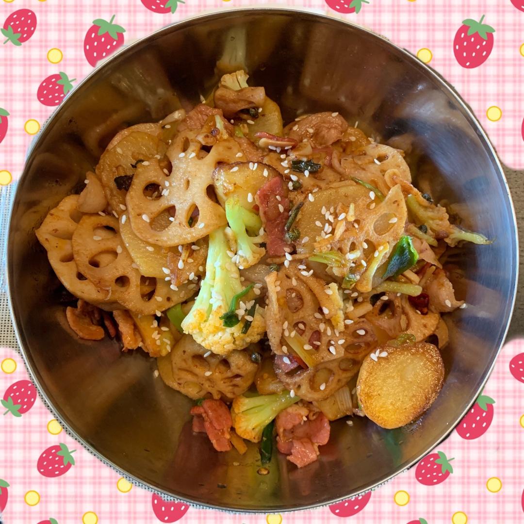 干锅土豆片