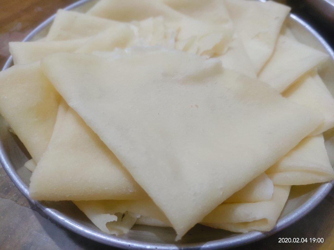 春饼 —薄如纸
