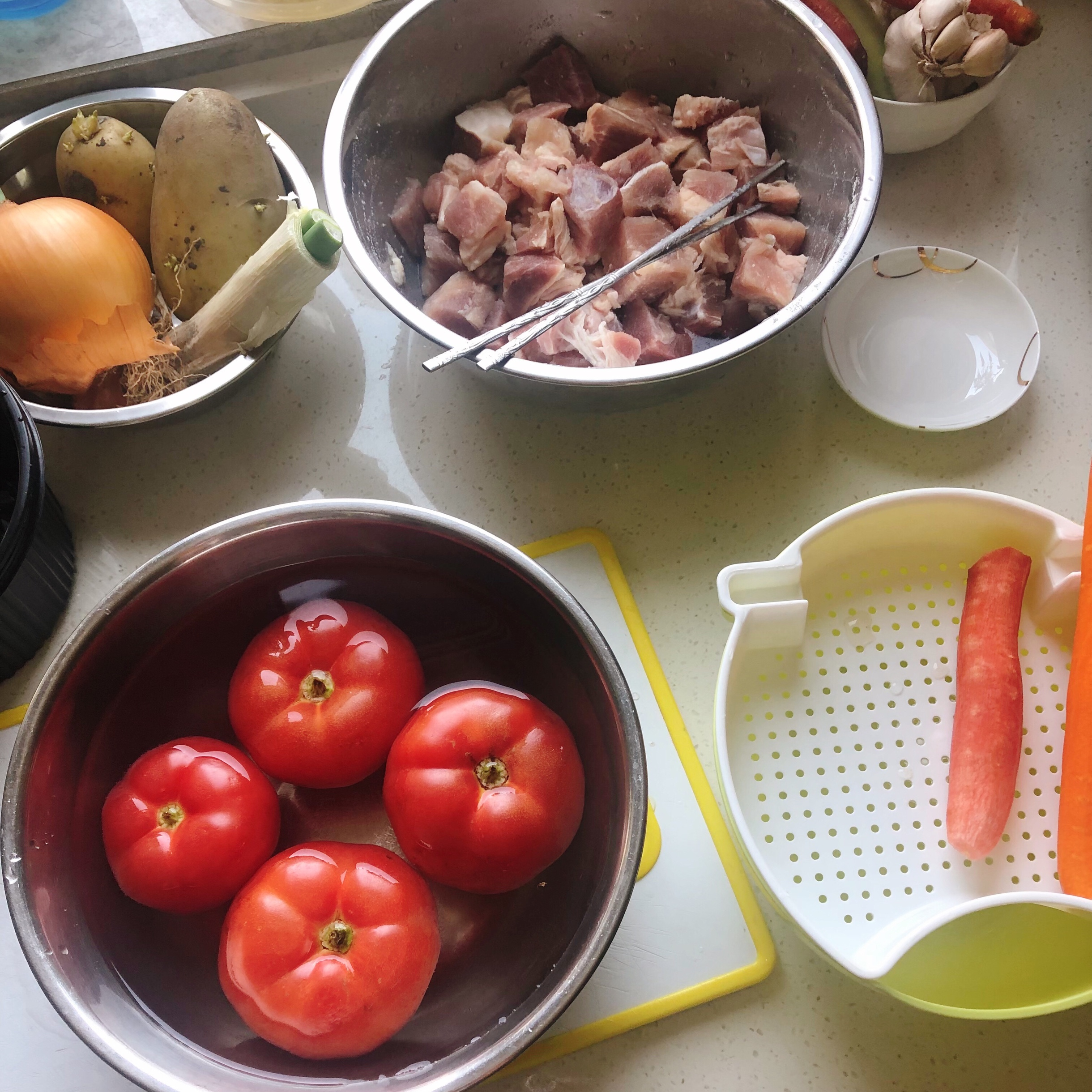 番茄炖牛腩（电压力锅版）的做法 步骤1