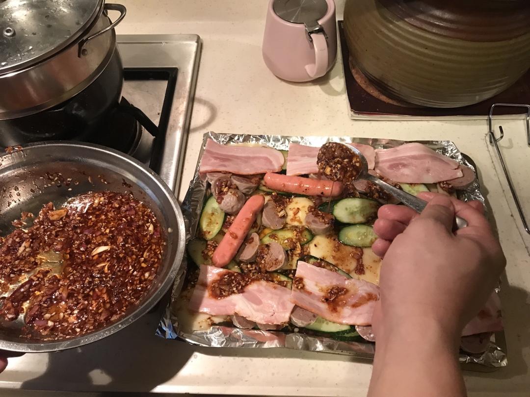 自制烤箱版烧烤，简单好吃过烧烤摊