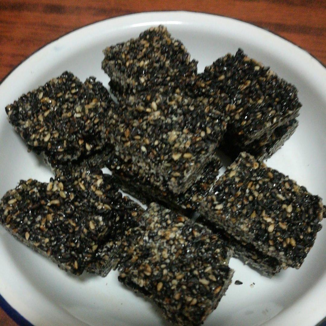 黑芝麻糖