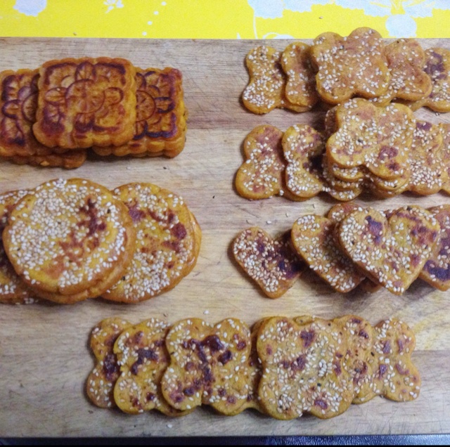 芝香南瓜饼