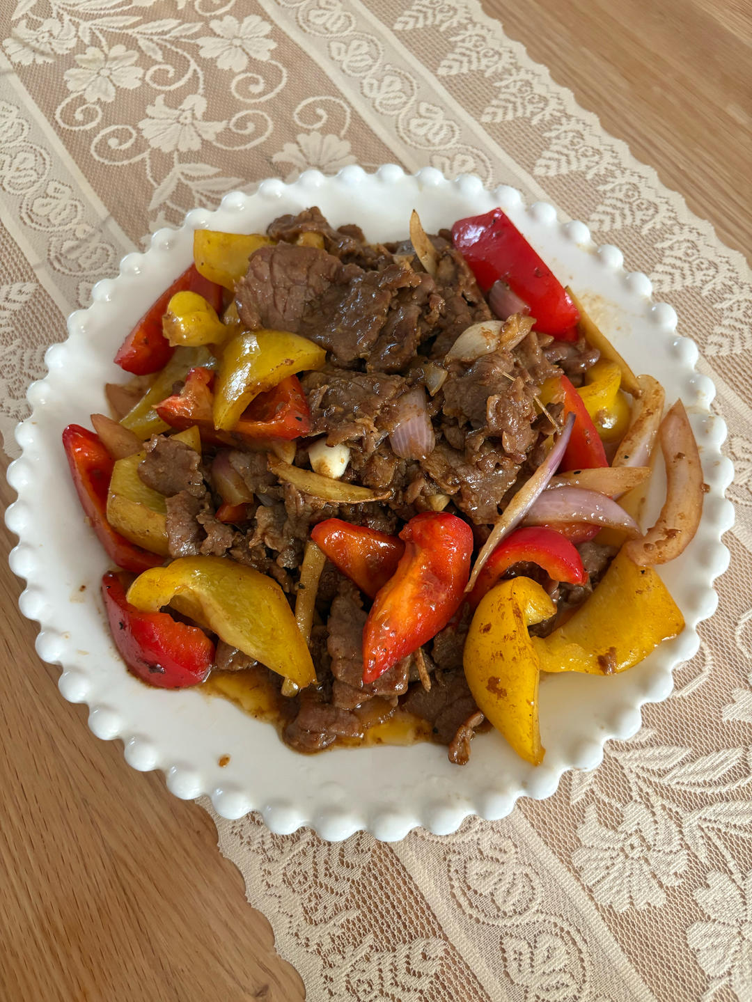 黑椒牛肉