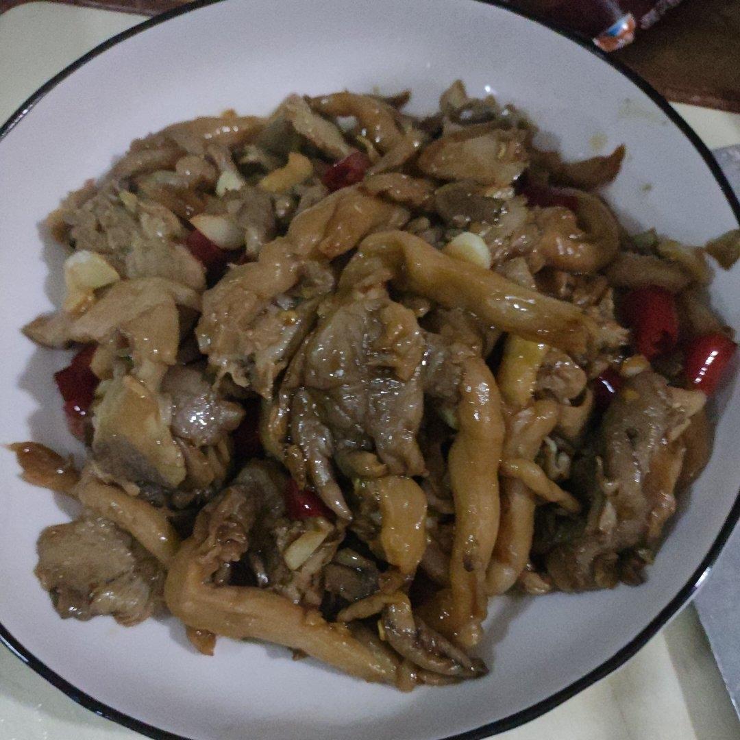 素炒平菇