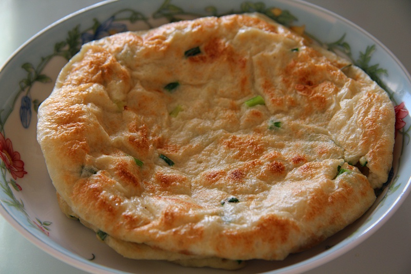 葱花鸡蛋饼