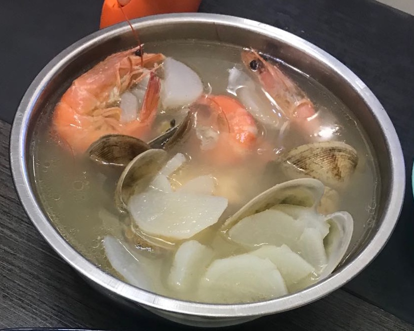 海鲜🦐汤的做法