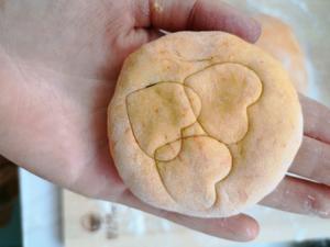低脂 减肥  南瓜紫薯饼的做法 步骤7