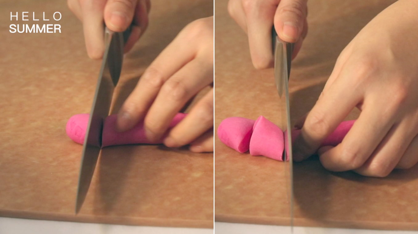 视频菜谱：彩色饺子皮的做法（玫红、绿色、橙色）的做法 步骤5