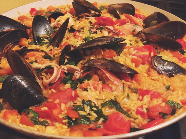 【曼食慢语】Seafood Paella 西班牙海鲜饭