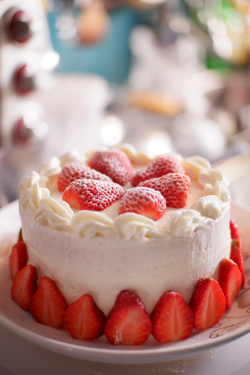 《Tinrry+》草莓奶油蛋糕（8寸配方）