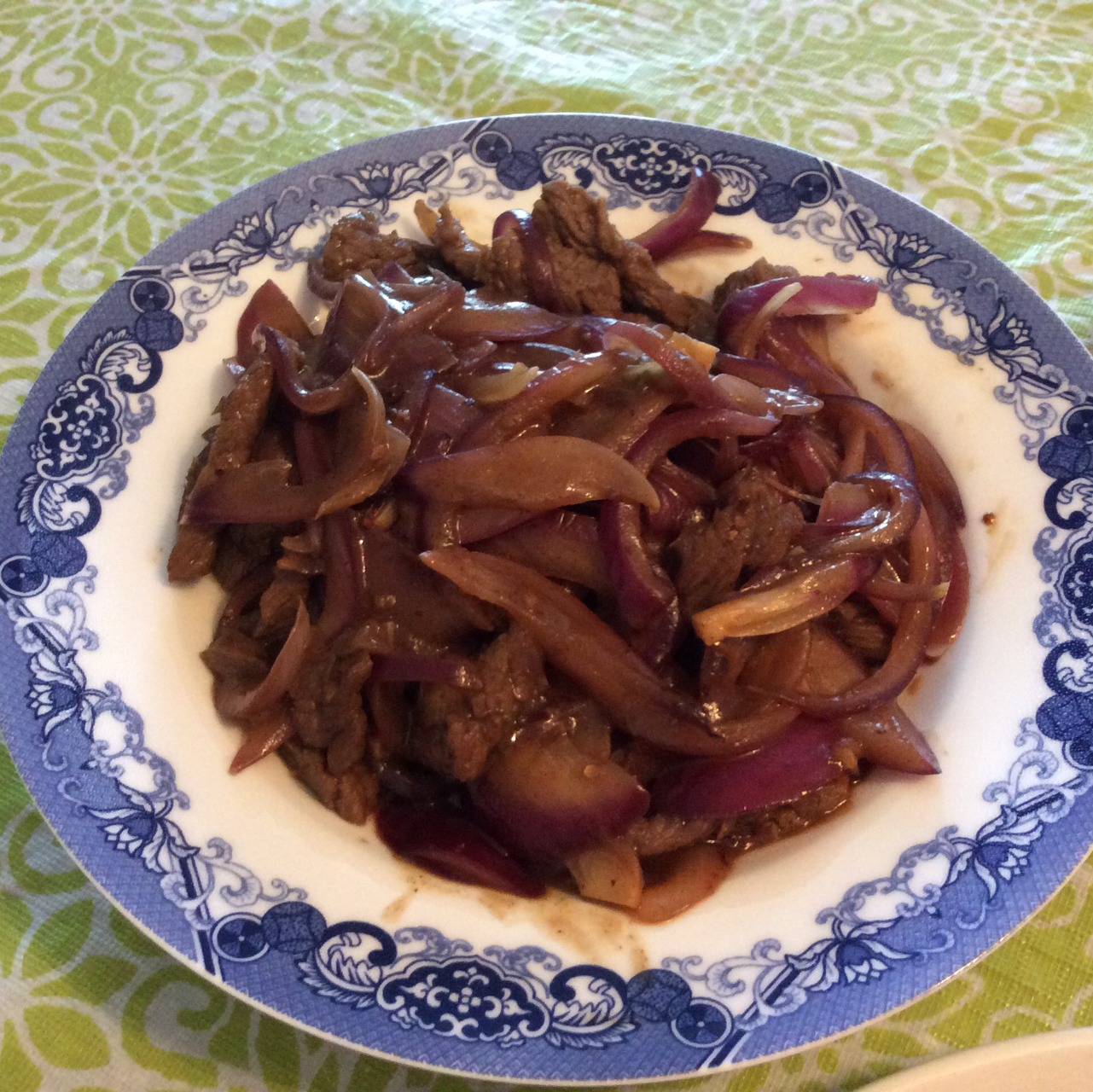 洋葱蚝油牛肉