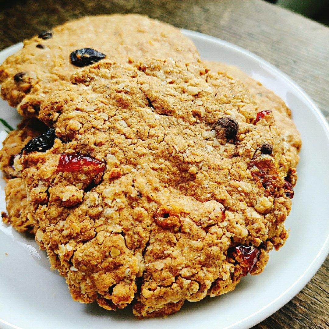 肉桂燕麦饼干（素）