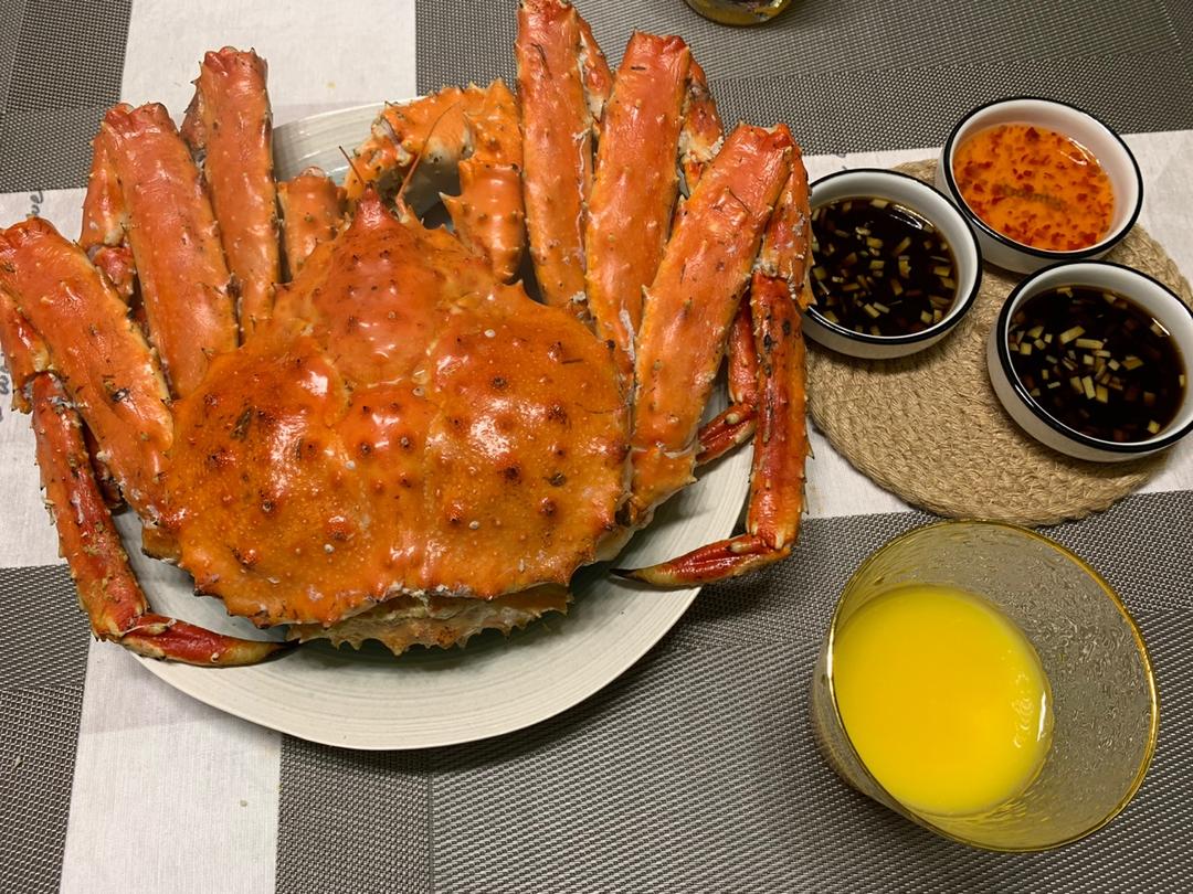 清蒸帝王蟹