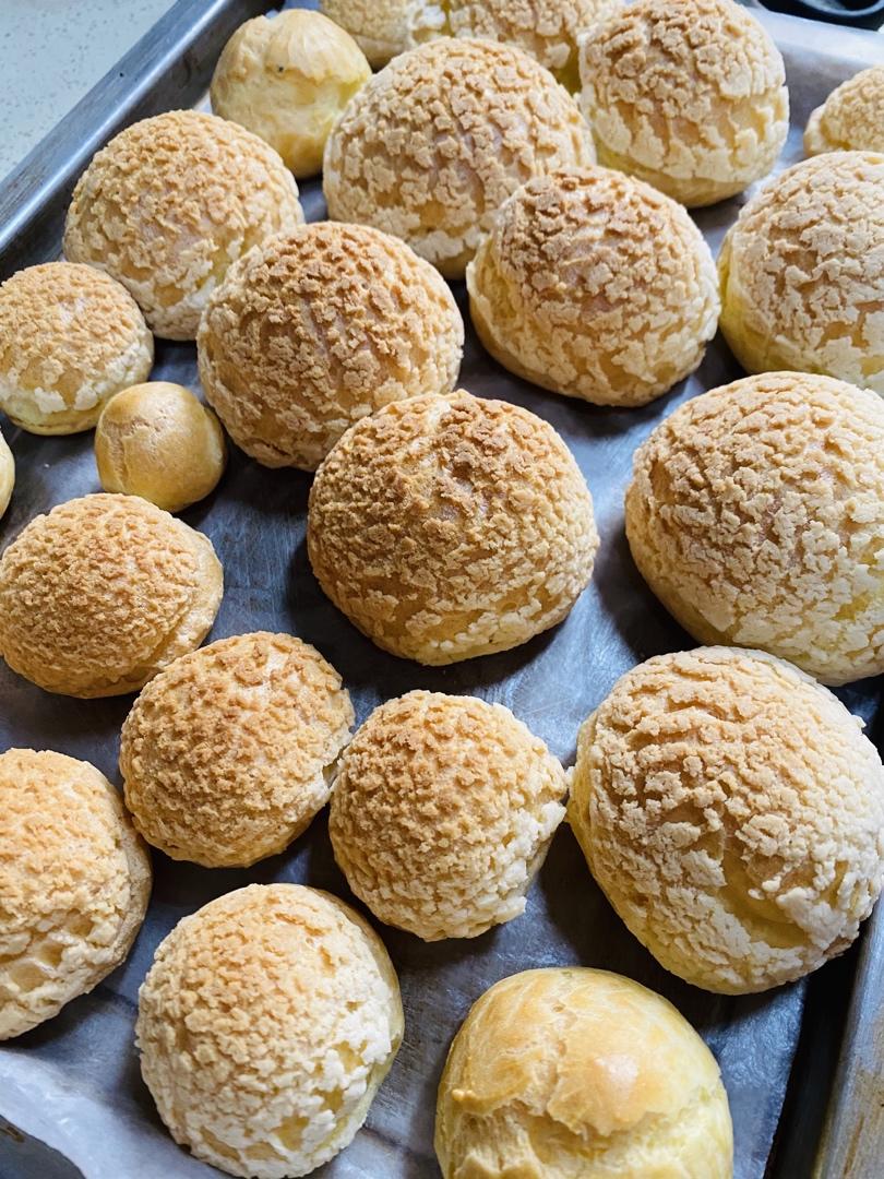 稳妥妈妈做的简易泡芙