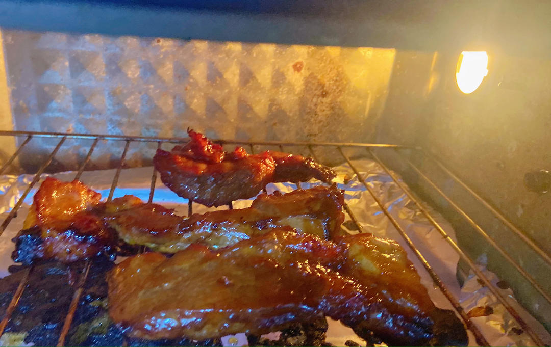 多次改良后的蜜汁叉烧烤箱版