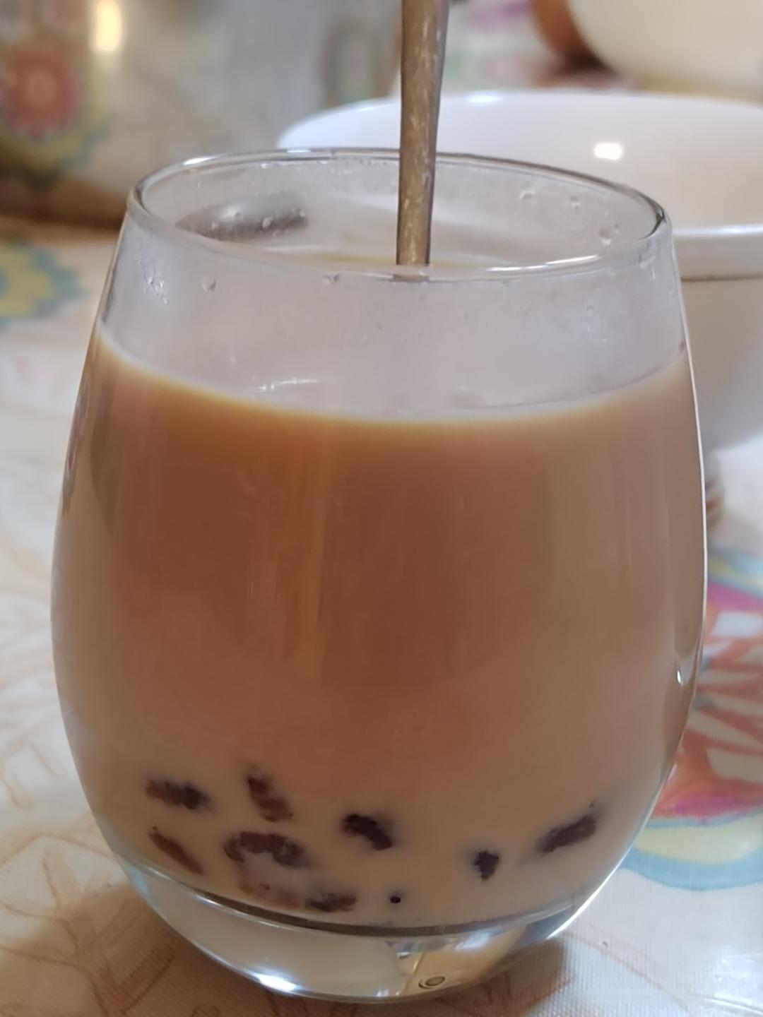 好吃😋简单易操作😇“自制珍珠奶茶🥤”