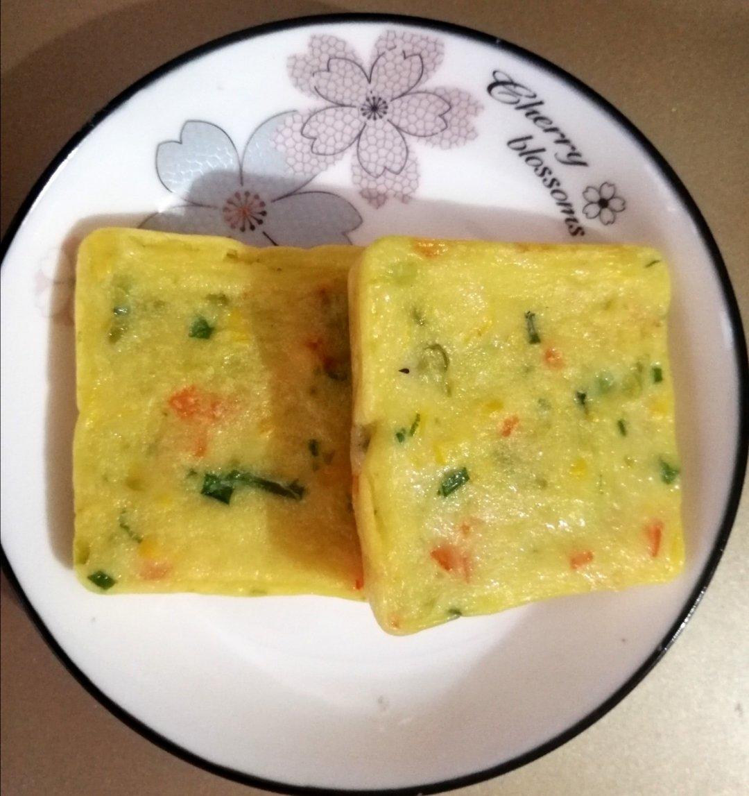 胡萝卜玉米小蛋饼