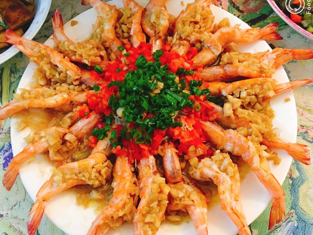 蒜蓉粉丝蒸虾