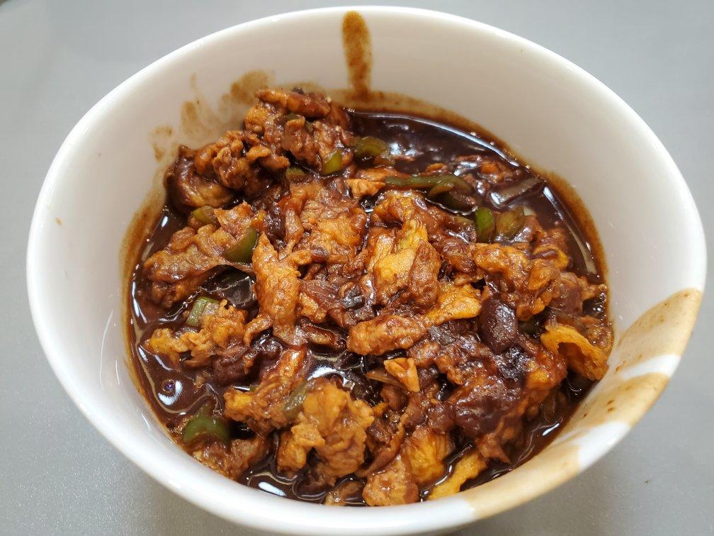 黄豆酱炒鸡蛋（超级下饭菜）